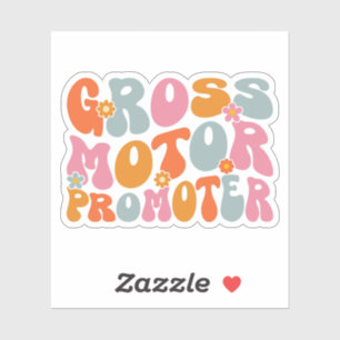 Sticker Promoteur automobile brut Drôle PT physiothérapi