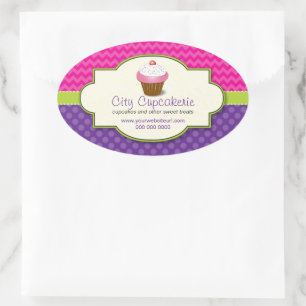 Sticker promotionnel Cupcake Shop