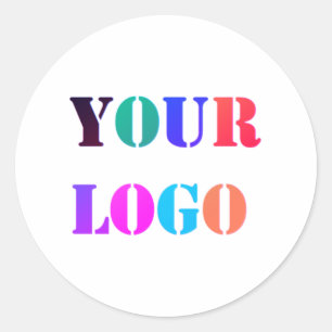 Sticker promotionnel de l'entreprise sur mesure