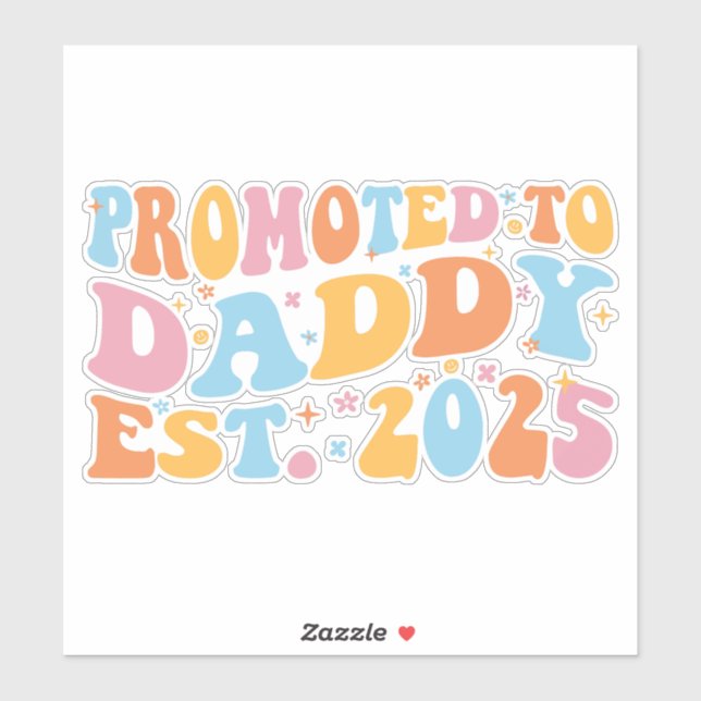 Sticker Promu À Daddy Est. III 2025 (Feuille)