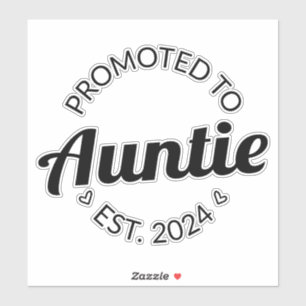 Sticker Promu À Tante Est. 2024 I
