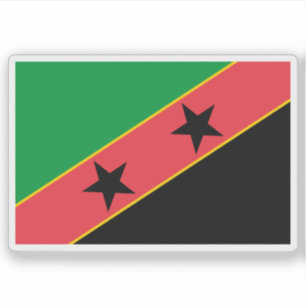 Sticker Proposition de drapeau de São Tomé et Príncipe #8 