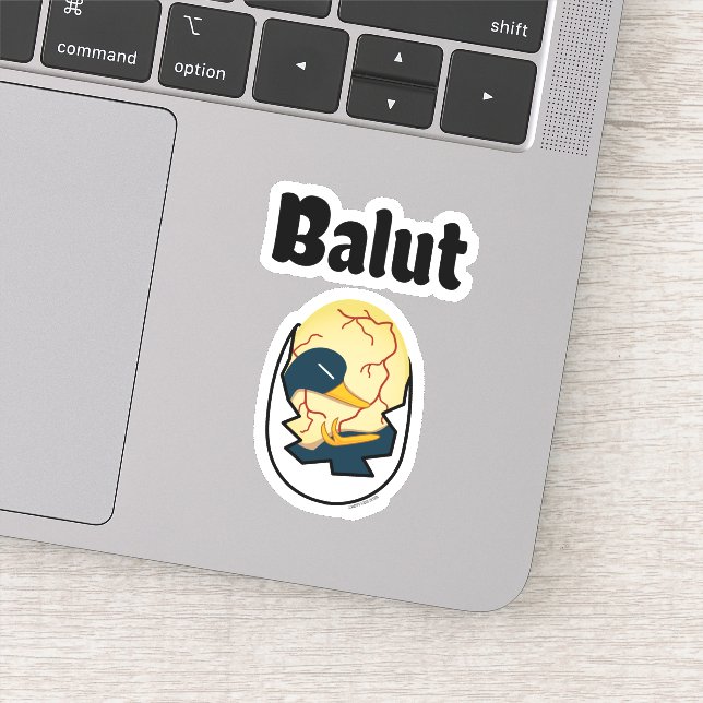 Sticker Protéine d'oeuf d'un embryon de canard de chauve-s (Détail)
