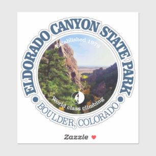 Sticker PS de canyon d'Eldorado