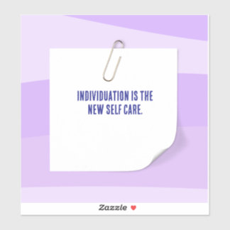 Sticker Publier l'Affirmation Auto-Care personnalisable