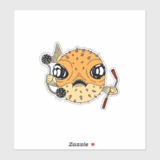 Sticker Pufferfish