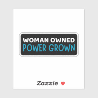 Sticker Puissance d'une femme - Soutien