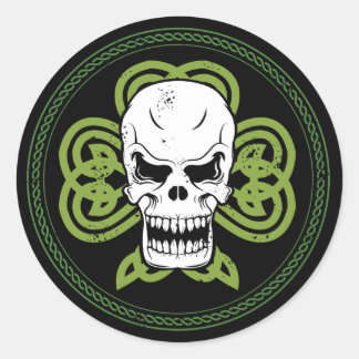 Sticker punk irlandais