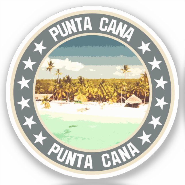 Sticker Punta Cana (Recto)