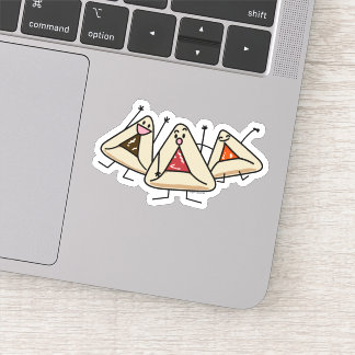 Sticker Purim hamantaschen pâtisserie Sameach Oznei Haman