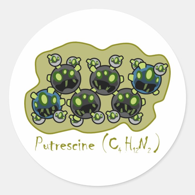 Sticker Putrescine (Devant)
