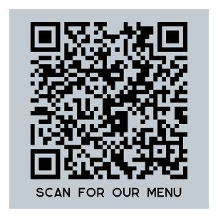 Sticker QR Code Scan for Menu Powder Blue