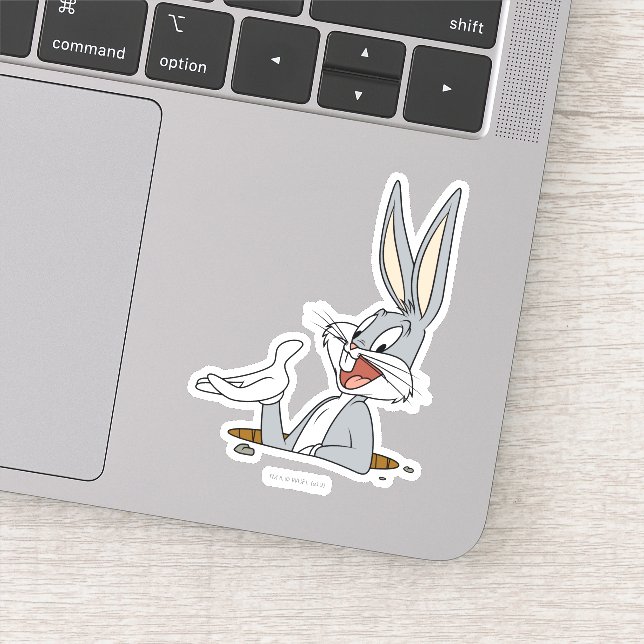 Sticker QU’EST-CE QUE LE DOC ?™ BOGS BUNNY™ Rabbit Hole (Détail)