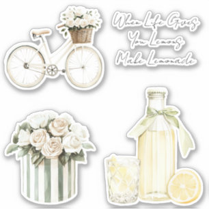 Sticker Quand la vie vous donne des citrons, faites de la 