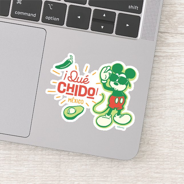 Sticker ¡Qué chido! "Tellement cool" Mickey Mouse (Détail)