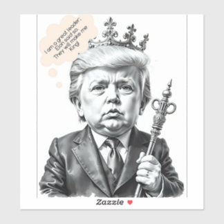 Sticker Que faire de King