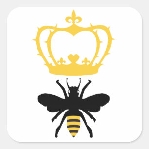 Sticker Queen Bee