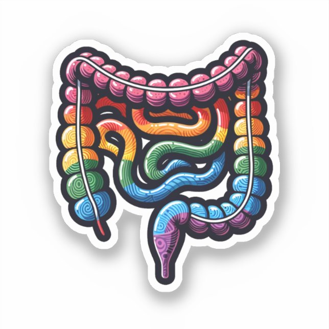 Sticker Queer Colon (Recto)