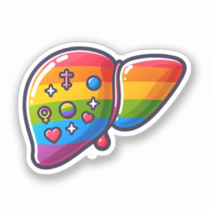 Sticker Queer Liver