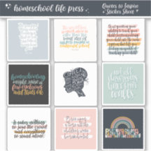 Quotes Inspirants de l'école d'accueil Blocs Feuil