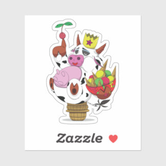 Sticker Quuen laitier