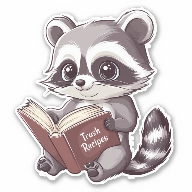 Sticker Raccoon (Devant)