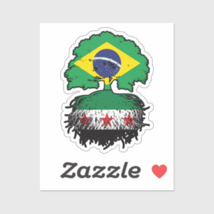 Sticker Racines et couronne de l'arbre syro-brésilien