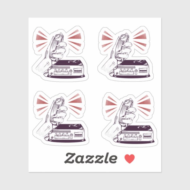 Sticker Radio amateur (Feuille)