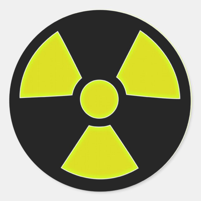Sticker radioactif (Devant)