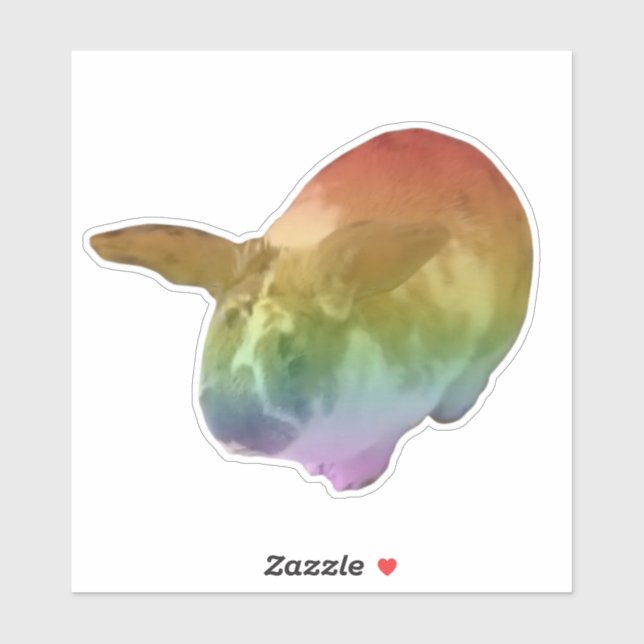 Sticker Rainbow Paddy (Feuille)