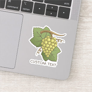 Sticker Raisins blancs