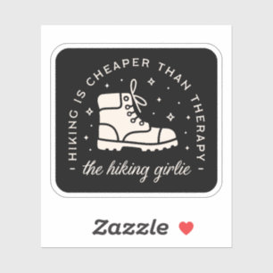 Sticker Randonnée randonneur fille drôle citations sorcièr