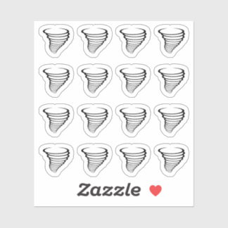 Sticker Rappel de prévision météorologique de météorologie