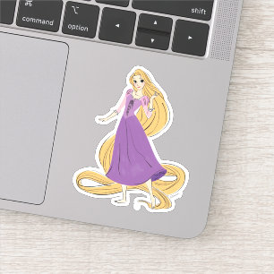 Sticker Rapunzel en mouvement