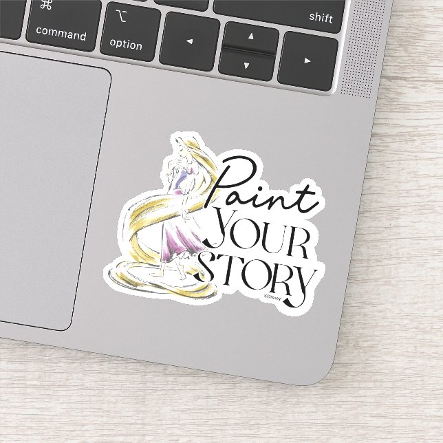 Sticker Rapunzel | Peindre votre histoire (Détail)