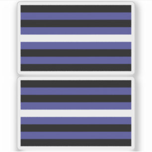 Sticker Rayures de fierté en cuir