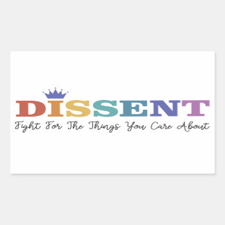 Sticker RBG de dissidence