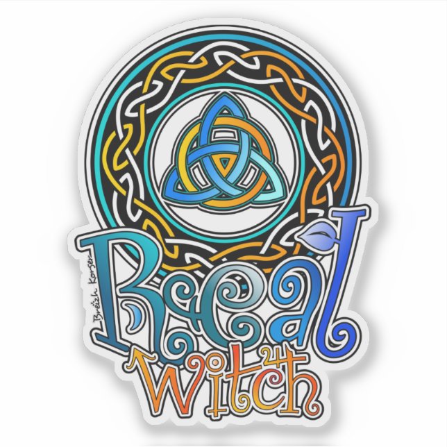 Sticker Real Witch (Devant)
