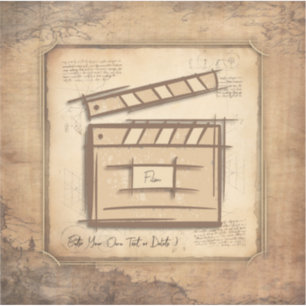 Sticker réalisateur, acteur, réalisateur idée cadeau