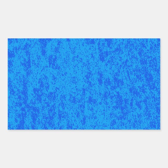 Sticker Rectangle en marbre bleu (Devant)