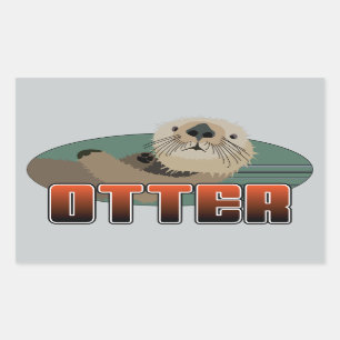 Sticker Rectangle OTTER