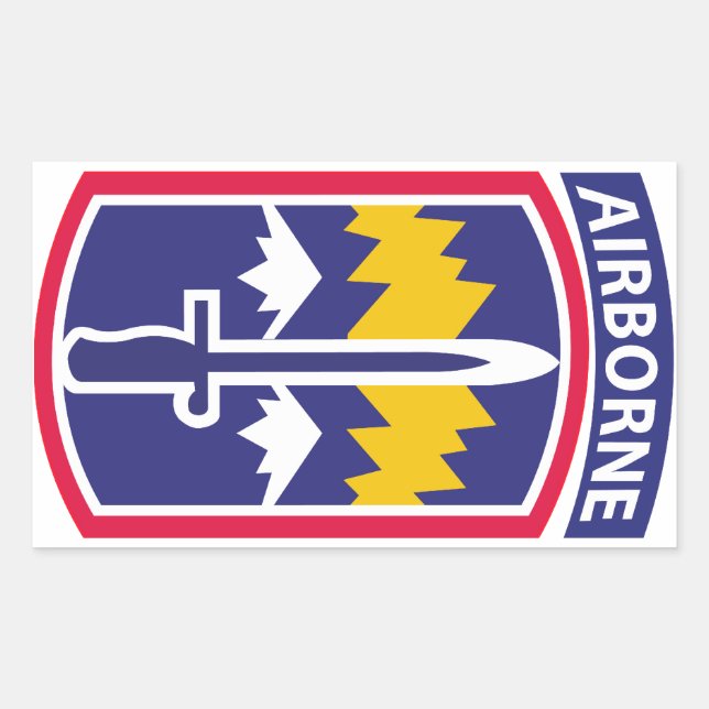 Sticker Rectangulaire 171e brigade d'infanterie - aéroportée (Devant)