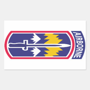 Sticker Rectangulaire 171st Brigade d'infanterie - aéroportée