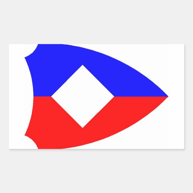 Sticker Rectangulaire 1 LK sans étoile (Devant)