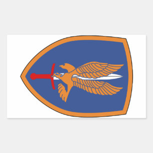 Sticker Rectangulaire 1re brigade d'aviation