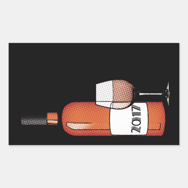 Sticker Rectangulaire 2017 Bravo ! (Devant)