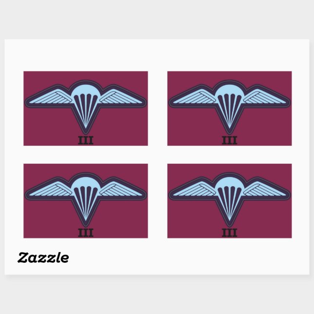 Sticker Rectangulaire 3RAR - Sticlers (Feuille)