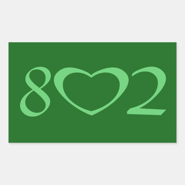 STICKER RECTANGULAIRE 802 (Devant)