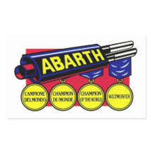 Abarth Sticket d'échappement
