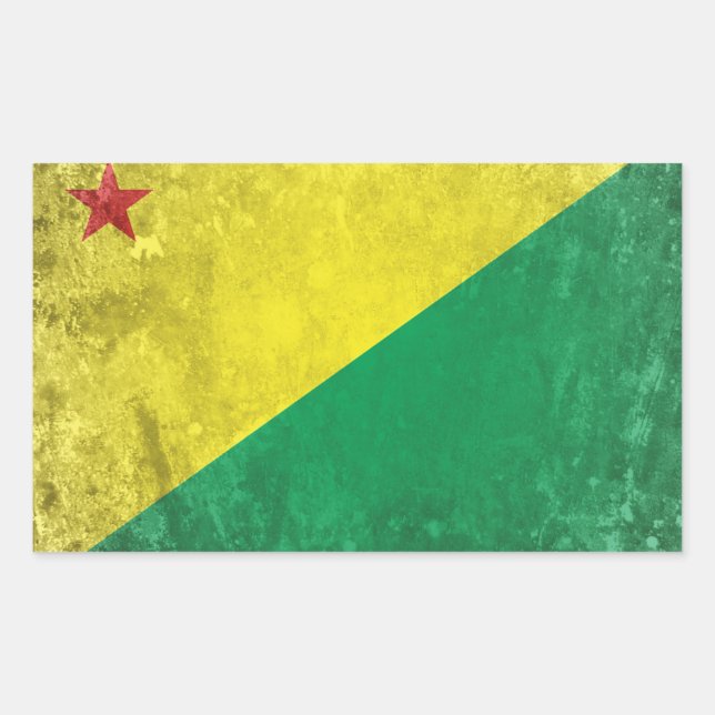 Sticker Rectangulaire Acre (Devant)